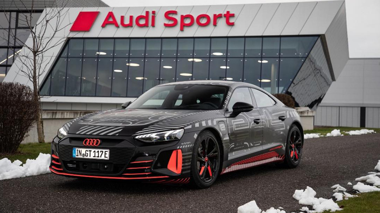Ξενάγηση στη γραμμή παραγωγής του Audi e-tron GT